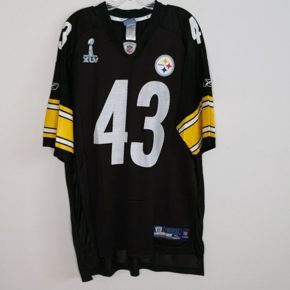 NFL Other - NFL Pittsburgh Steelers #43 Troy Polamalu Black Jersey Reebok